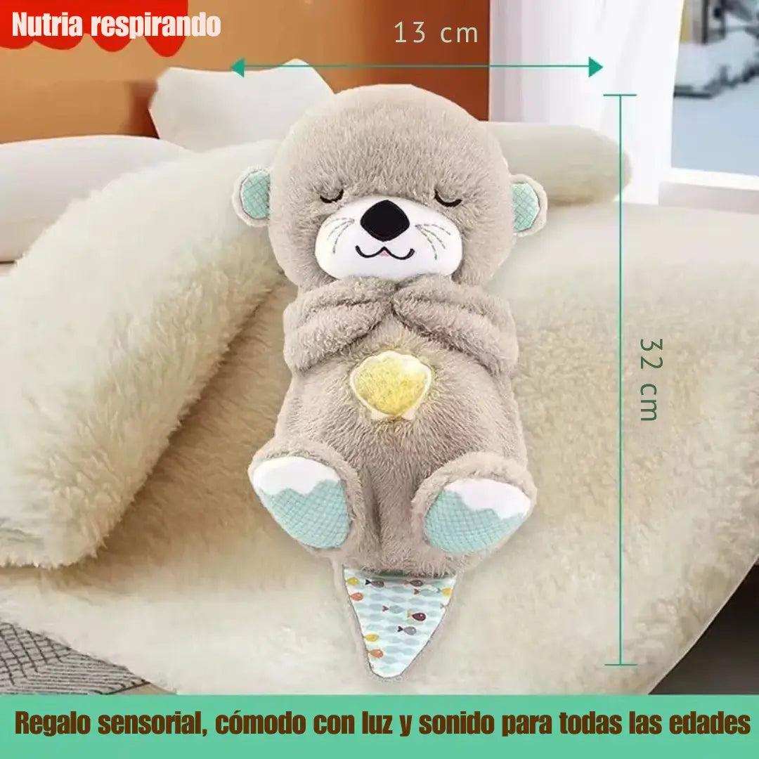 Oferta especial lampara oso pandita + peluche nutria que respira®